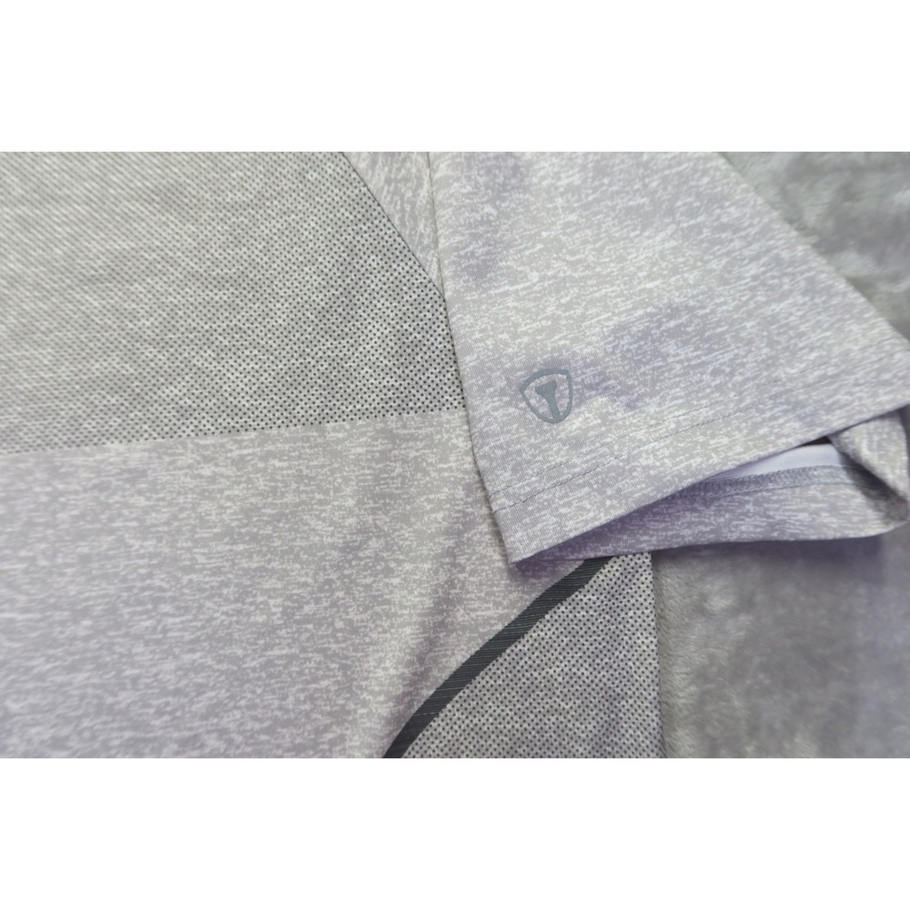 Pro Tour Men's XXL Gray Heather Mesh Panel Performance Golf‎ Polo Shirt SS - Picture 4 of 7
